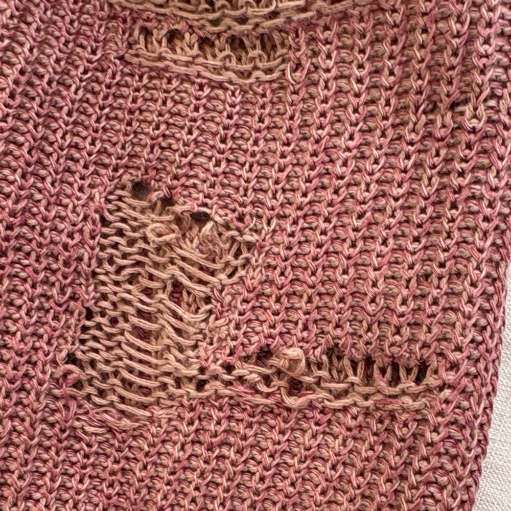 Ralph Lauren Dusty Rose Shawl-Collar Toggle Cardigan - Picture 6 of 8